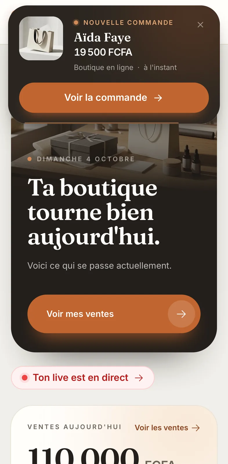 Tu es prévenu.